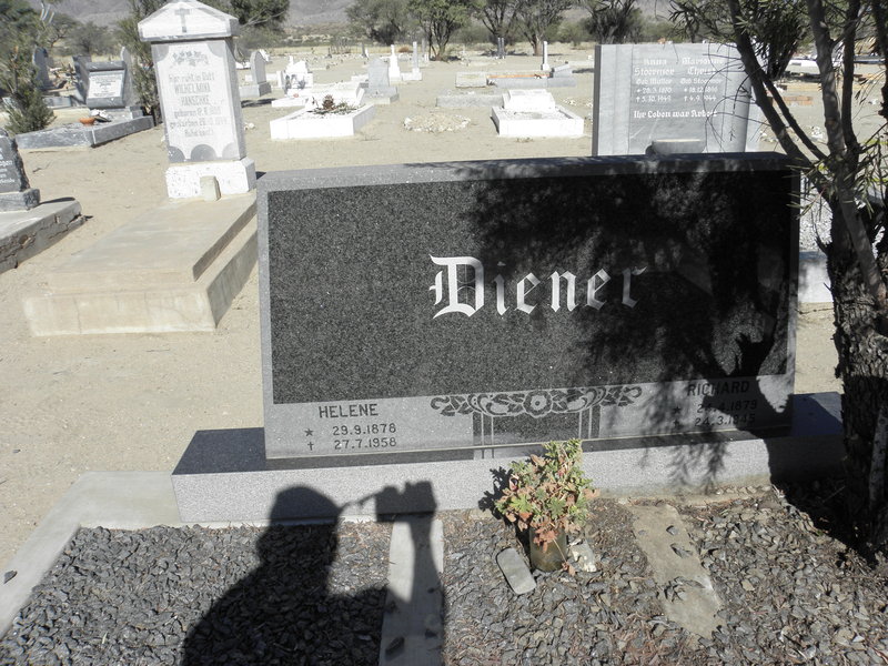 DIENER Richard 1879-1945 &amp; Helene 1878-1958