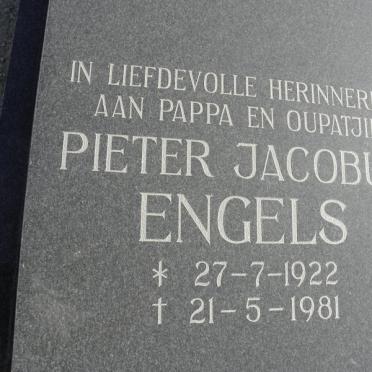 ENGELS Pieter Jacobus 1922-1981