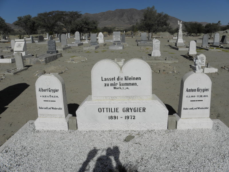 GRYGIER Albert 1911-1916 :: GRYGIER Ottilie 1891-1972 :: GRYGIER Anton 1913-1913