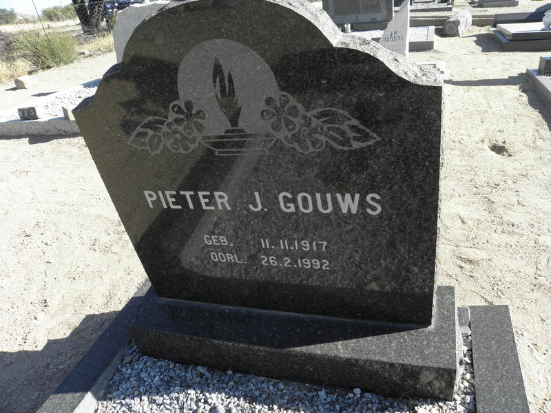 GOUWS Pieter J. 1917-1992