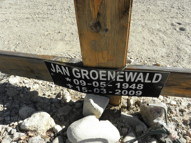 GROENEWALD Jan 1948-2009