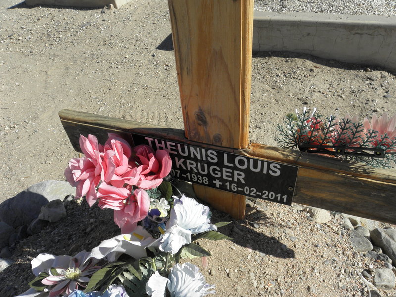 KRUGER Theunis Louis 1938-2011