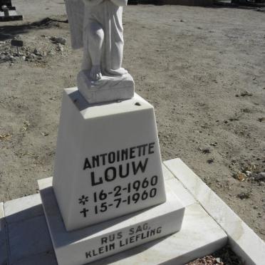 LOUW Antoinette 1960-1960