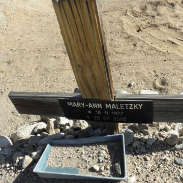 MALETZKY Mary-Ann 1977-2005
