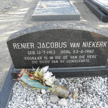 NIEKERK Renier Jacobus, van 1913-1982