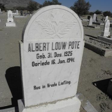 POTE Albert Louw 1925-1941