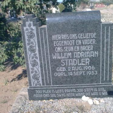 STADLER Willem Adriaan 1906-1953