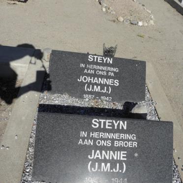 STEYN J.M.M. 1887-1942 :: STEYN J.M.J. 1936-1944