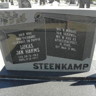 STEENKAMP Lukas Jan Harms 1913-1977