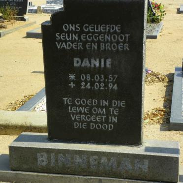 BINNEMAN Danie 1957-1994