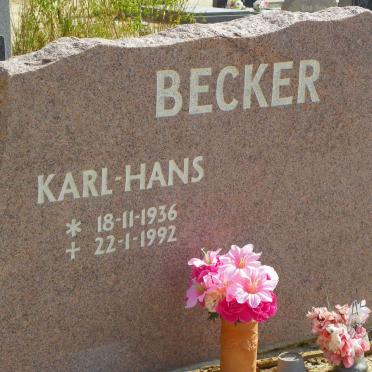 BECKER Karl-Hans 1936-1992