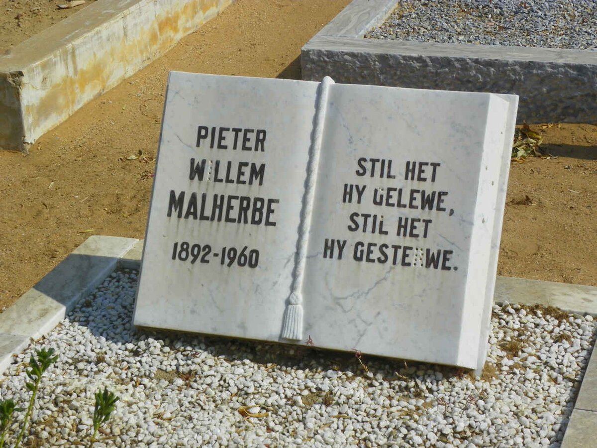 MALHERBE Pieter Willem 1892-1960