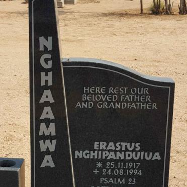 NGHAAMWA Erastus Nghipanduiua 197-1994