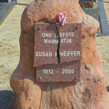 PHEIFFER Susan 1912-2000