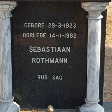 ROTHMANN Sebastiaan 1923-1982