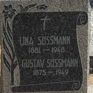 SUSSMANN Gustav 1875-1949 &amp; Lina 1881-1948