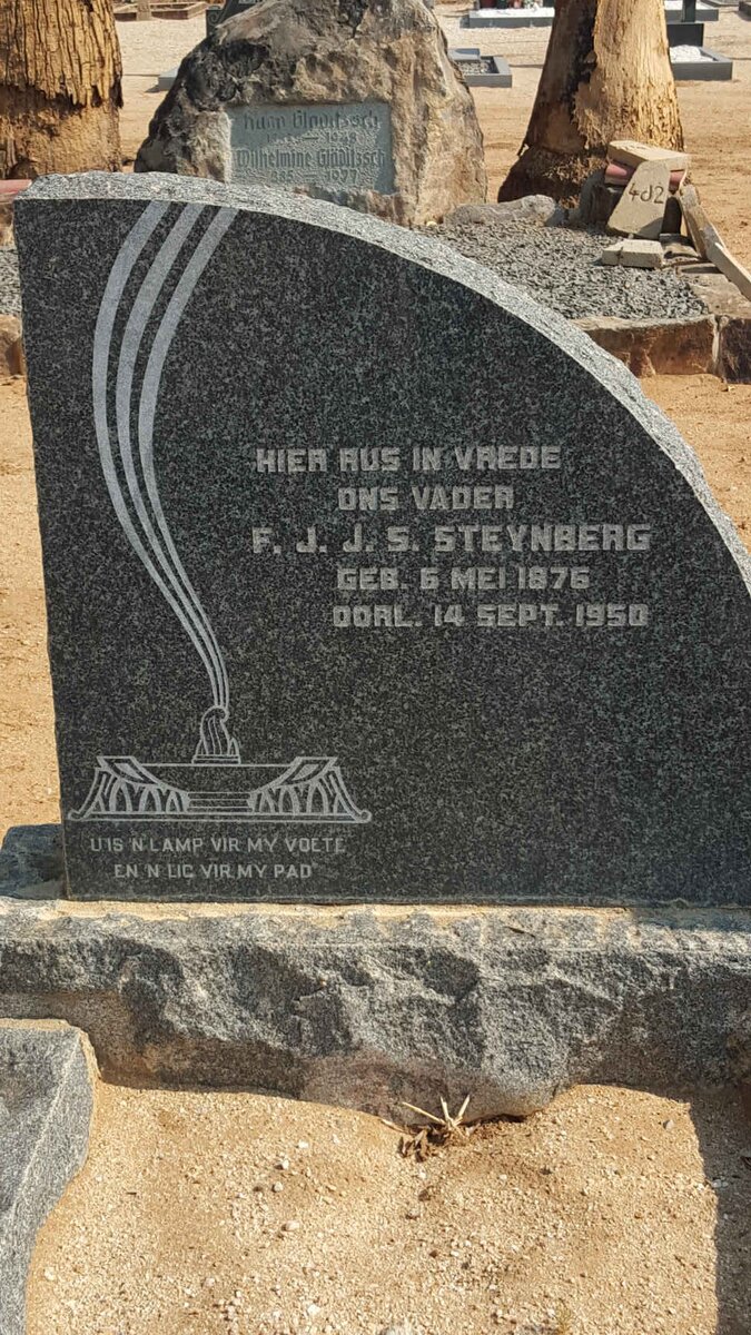 STEYNBERG F.J.J.S. 1876-1950