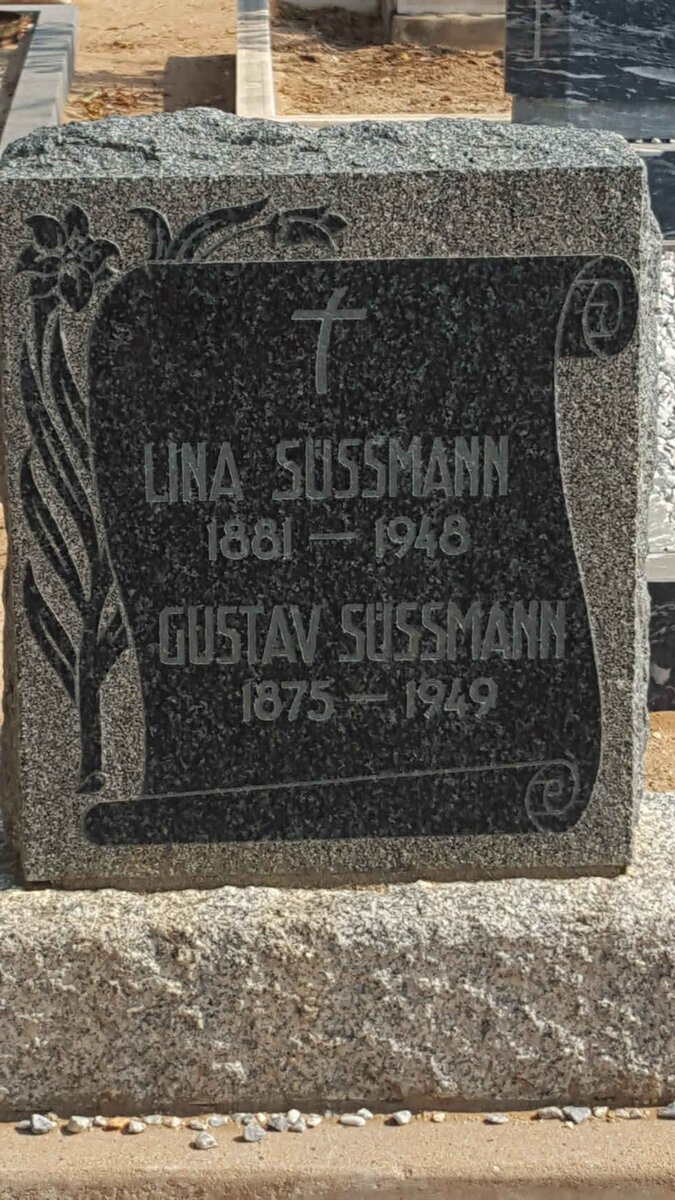 SUSSMANN Gustav 1875-1949 &amp; Lina 1881-1948