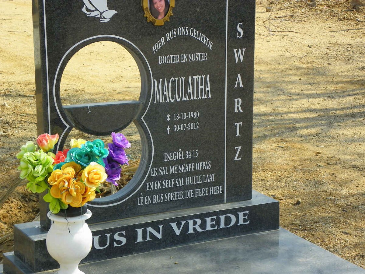 SWARTZ Maculatha 1980-2012