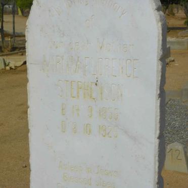 STEPHENSON Miriam Florence 1856-1925