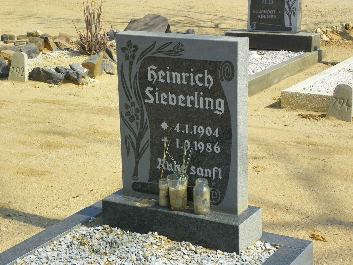 SIEVERLING Heinrich 1904-1986