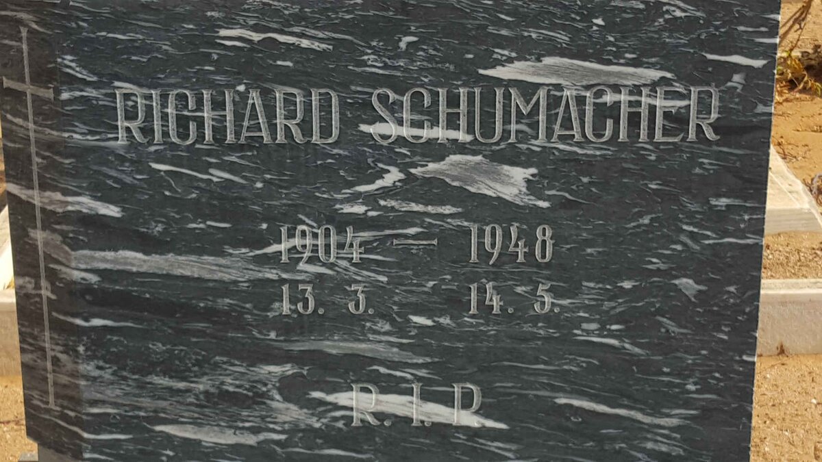 SCHUMACHER Richard 1904-1948