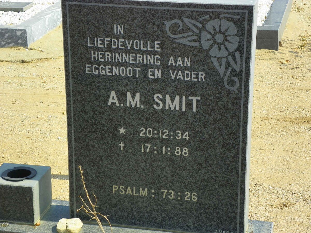 SMIT A.M. 1934-1988