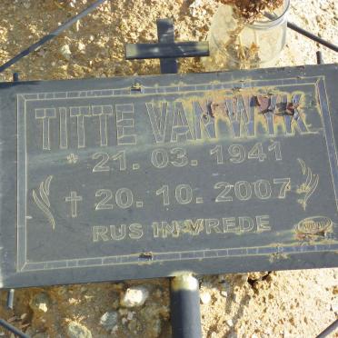 WYK Titte, van 1941-2007