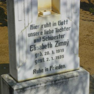 ZIMNY Elisabeth 1919-1935