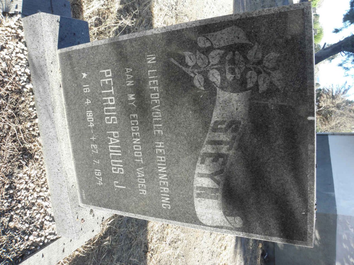 STEYN Petrus Paulus J. 1904-1974