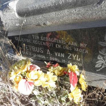 ZYL Petrus A., van 1906-1978