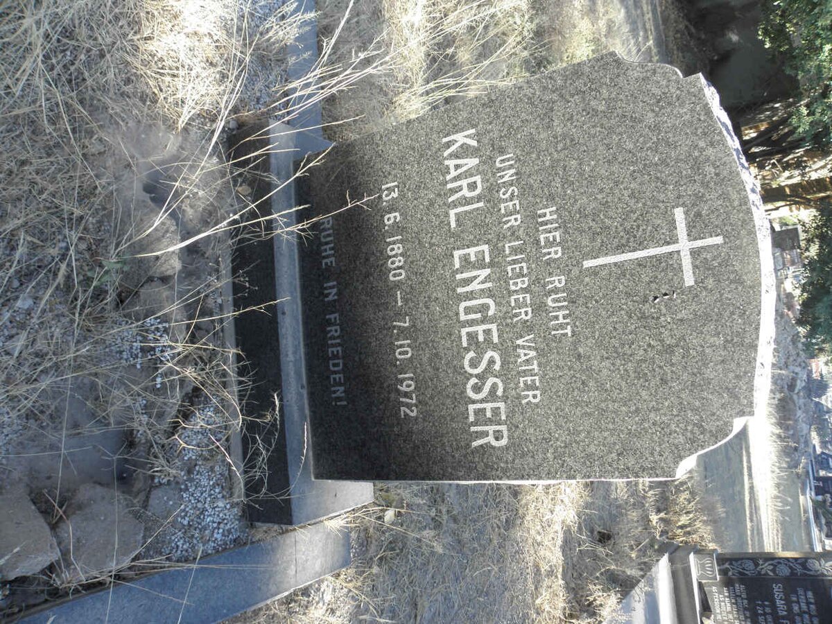 ENGESSER Karl 1880-1972