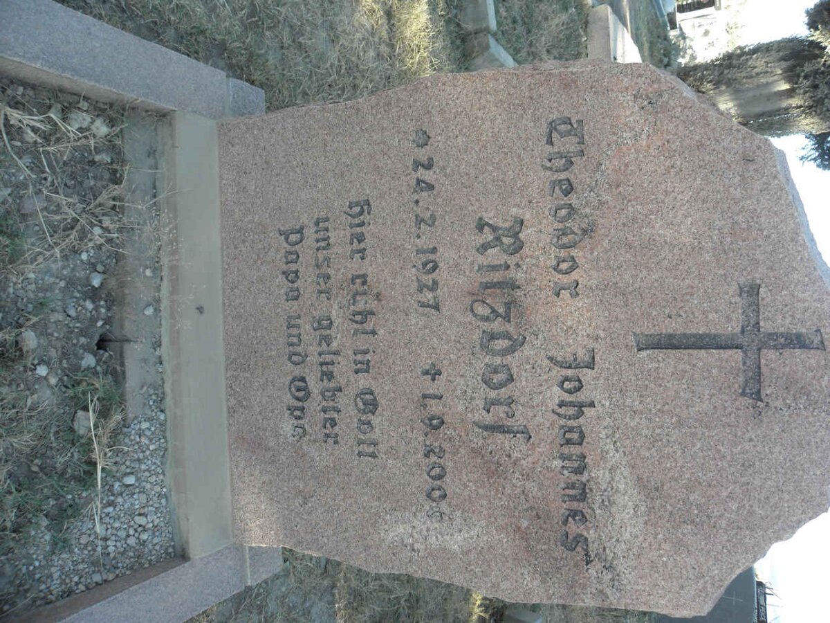 RITZDORF Theodor Johannes 1927-2006