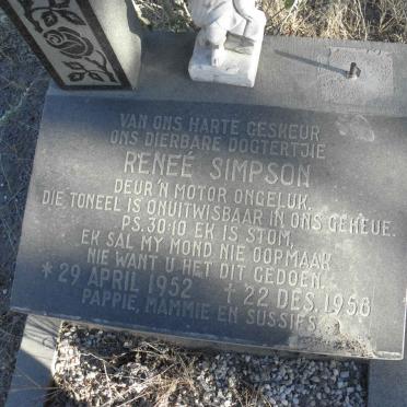 SIMPSON Renee 1952-1958