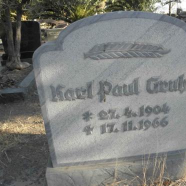 GRUHN Karl Paul 1904-1966