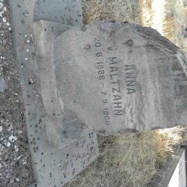 MALTZAHN Anna, v. 1888-1960