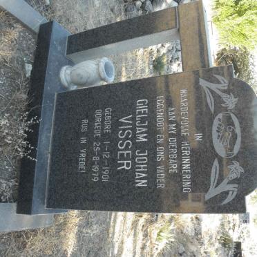 VISSER Gieljam Johan 1901-1979