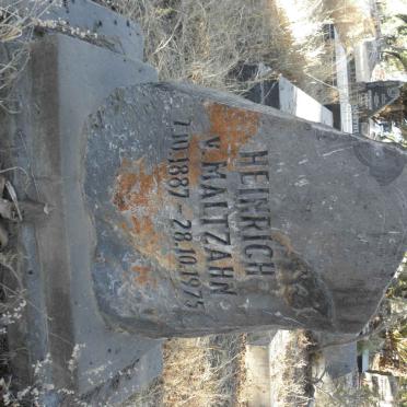 MALTZAHN Heinrich, v. 1887-1975