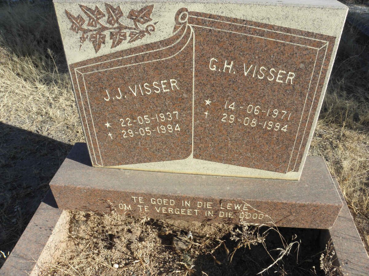 VISSER J.J. 1937-1994 :: VISSER G.H. 1971-1994