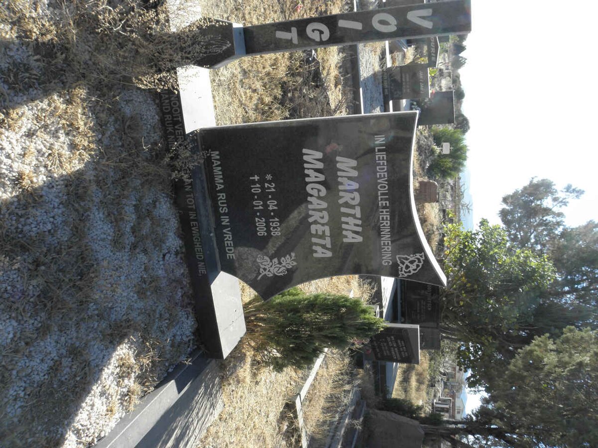 VOIGT Martha Magareta 1938-2008