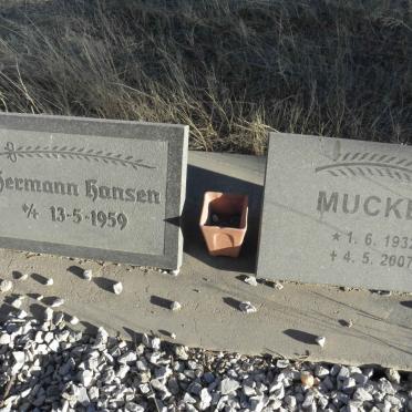 HANSEN Hermann 1959-1959 :: MUCKEL 1932-2007