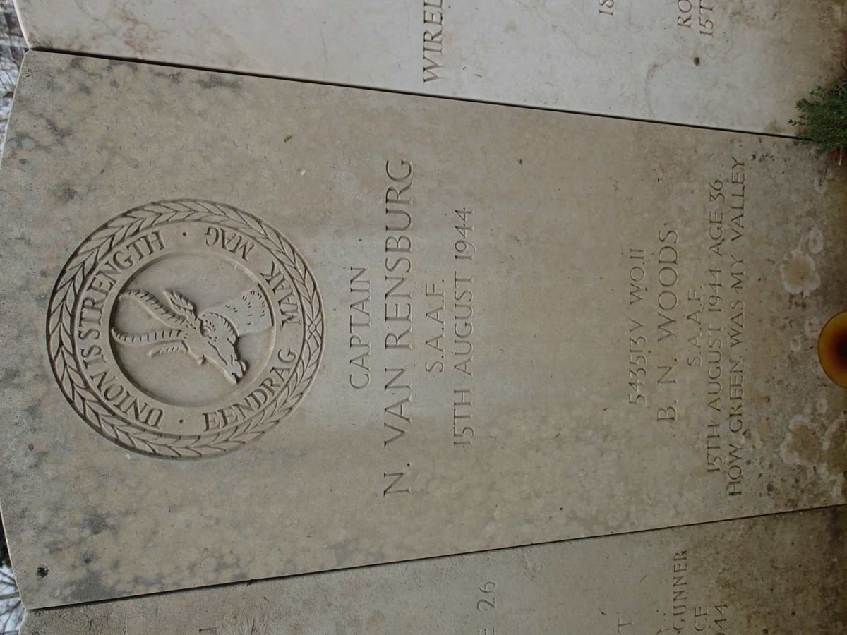 RENSBURG N., van -1944 :: WOODS B.N. -1944