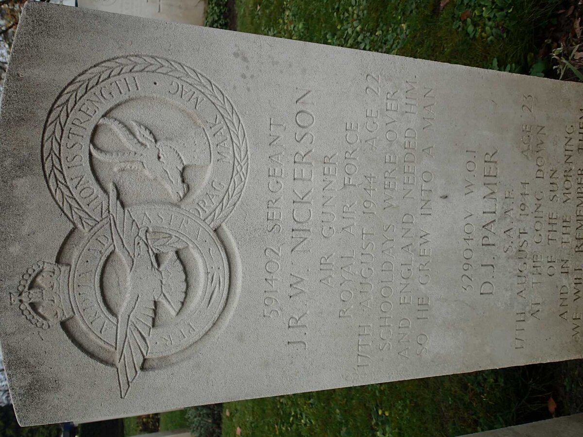 NICKERSON J.R.W -1944 :: PALMER D.J. -1944