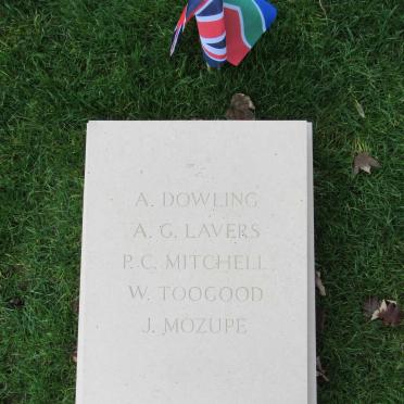 DOWLING - LAVERS - MITCHELL - TOOGOOD - MOZUPE