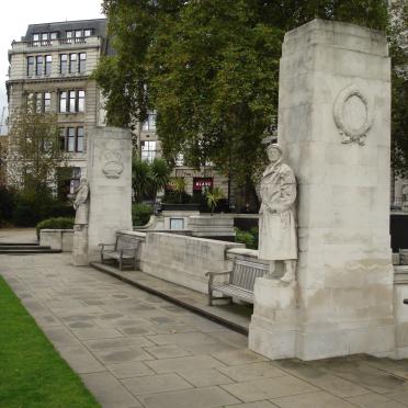 United Kingdom, England, LONDON, Trinity Square Gardens, Tower Hill Memorial