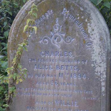 BETTS Charles -1894 :: BETTS Willie -1901
