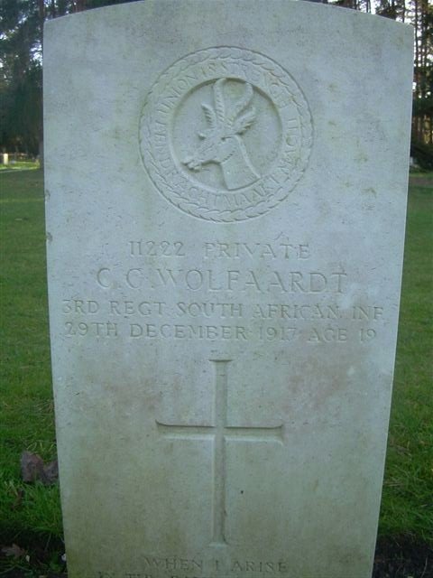 WOLFAARDT C.C. -1917