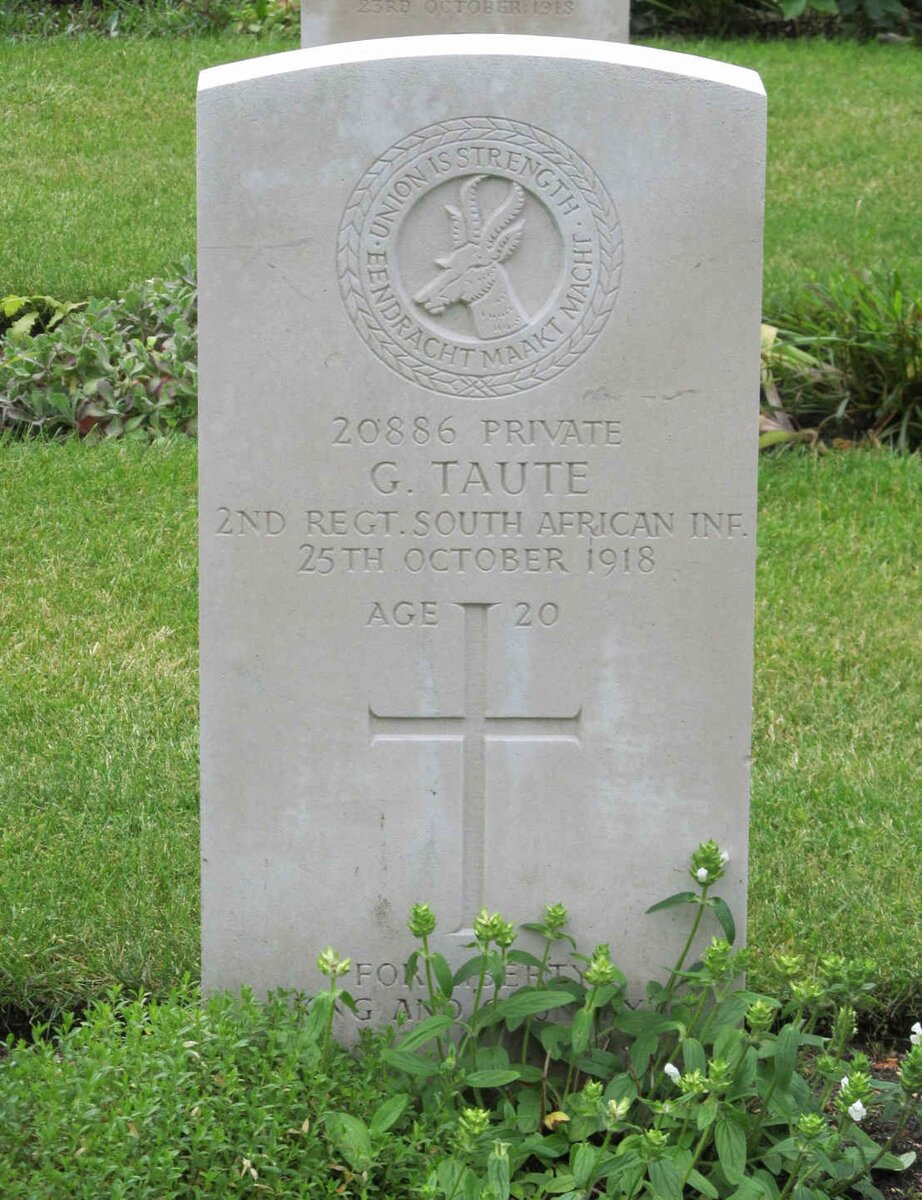TAUTE G. -1918