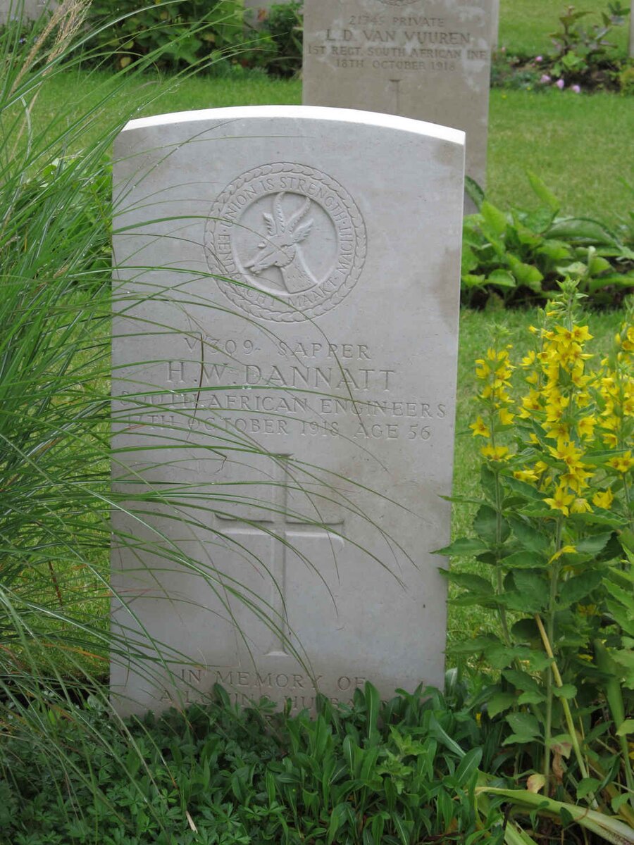 DANNATT H.W. -1918