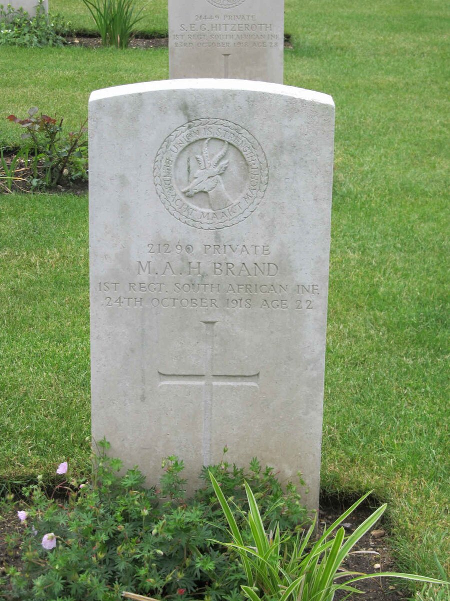 BRAND M.A.H. -1918